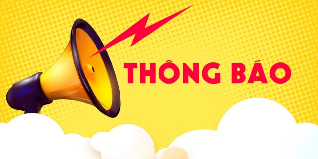 THÔNG BÁO V/việc treo cờ Đảng, cờ Tổ quốc chào mừng kỷ niệm 94 năm  Thành lập mặt trận Tổ quốc Việt Nam...